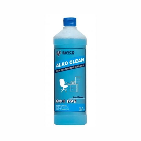 Bayco Alko Clean Alkol Bazlı Genel Temizlik Maddesi 1 lt