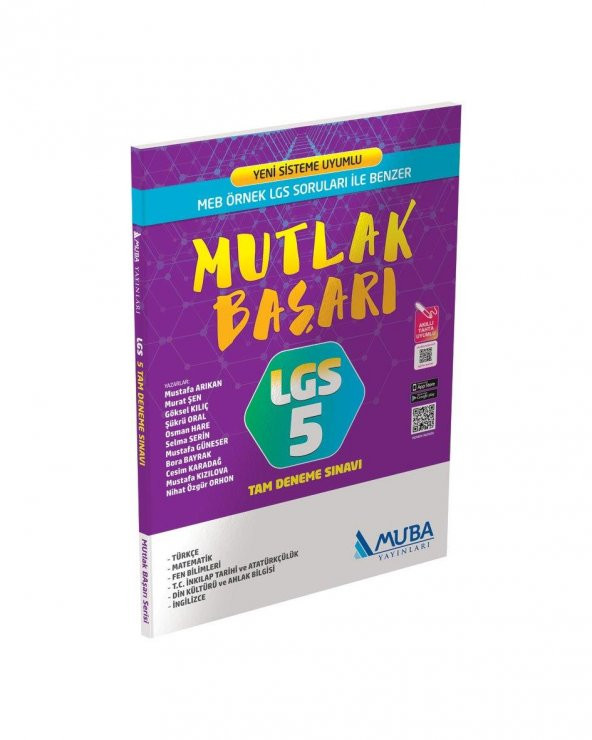 Muba Yayınları 8. Sınıf Lgs 5 Tam Deneme Sınavı Yeni 2020 - 1