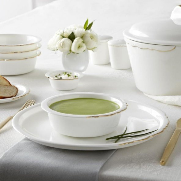 Koleksiyon Eser-i İstanbul Yemek Takımı Altın 120 Parça - 2