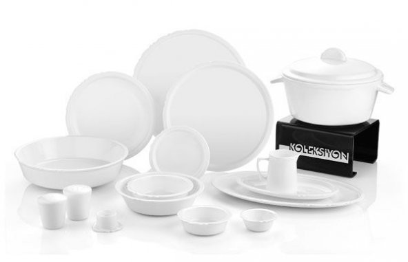 Koleksiyon Eser-i İstanbul Yemek Takımı Altın 120 Parça - 4