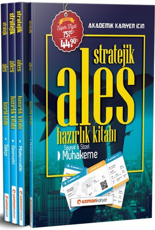 Uzman Kariyer Stratejik ALES Hazırlık Kitabı