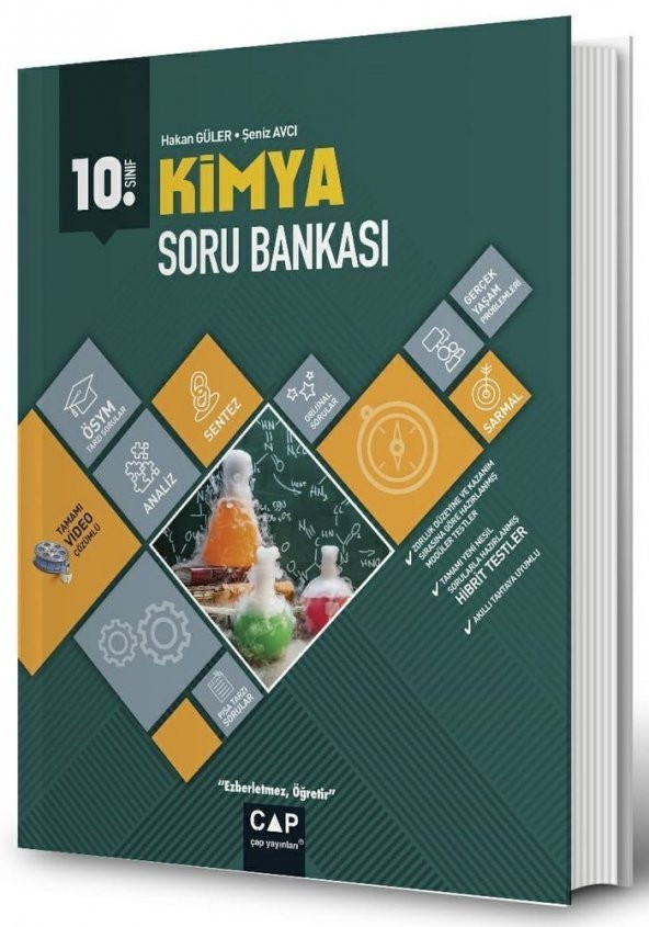 Çap 10. Sınıf Anadolu Lisesi Kimya Soru Bankası