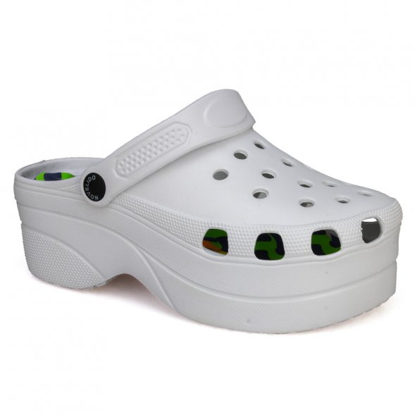 Novelido Topuklu Kadın Sabo Terlik Hastane Hemşire Doktor Terliği - 2