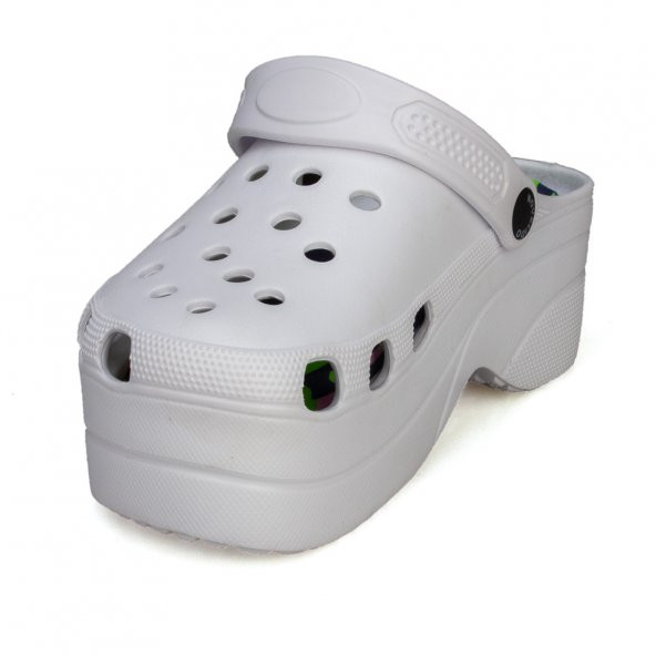 Novelido Topuklu Kadın Sabo Terlik Hastane Hemşire Doktor Terliği - 4