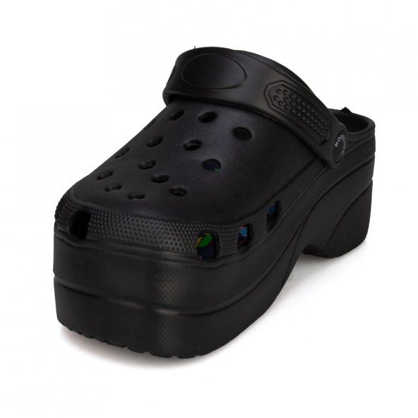 Novelido Topuklu Kadın Sabo Terlik Hastane Hemşire Doktor Terliği - 5