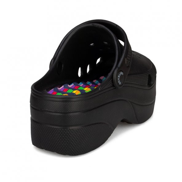 Novelido Topuklu Kadın Sabo Terlik Hastane Hemşire Doktor Terliği - 6