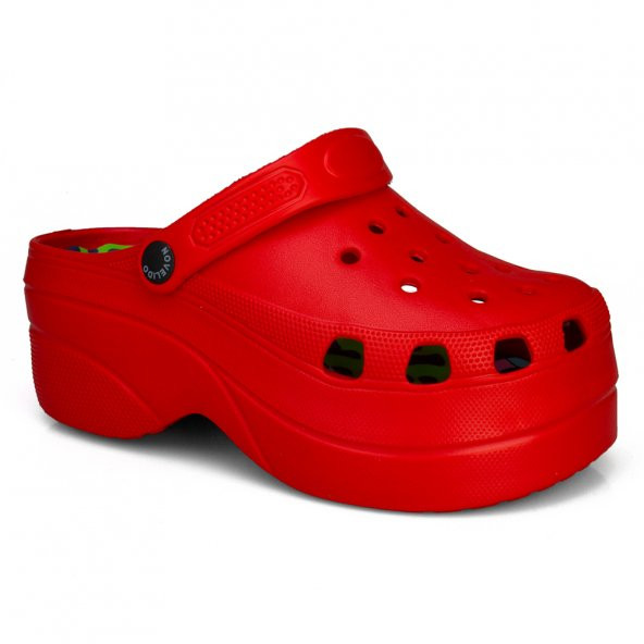 Novelido Topuklu Kadın Sabo Terlik Hastane Hemşire Doktor Terliği - 8