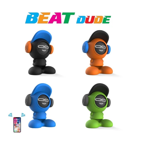 iDance Beat Dude Bluetooth Hoparlör Turuncu - 2