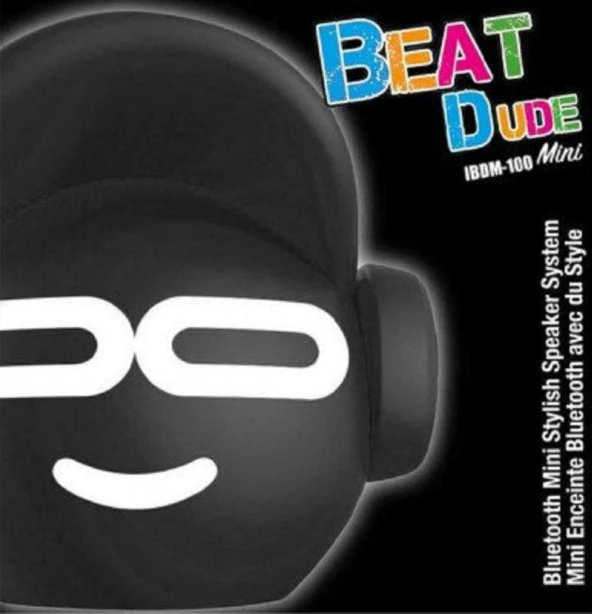 iDance Beat Dude Mini Siyah Bluetooth Hoparlör - 2