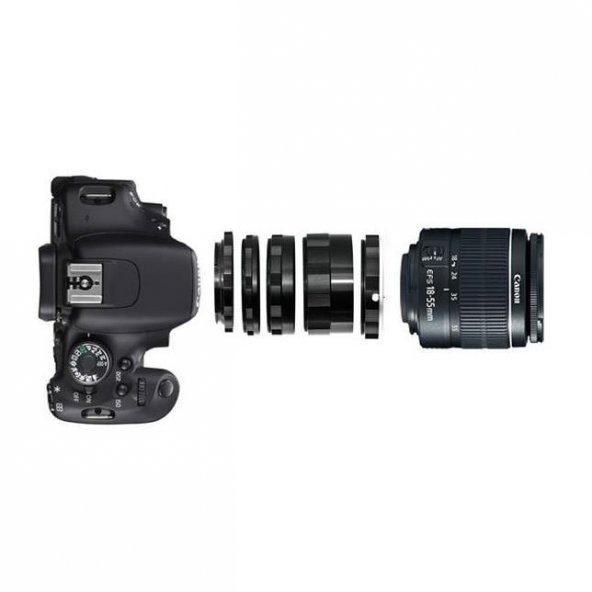 Canon 500D İçin Makro Uzatma Tüpü