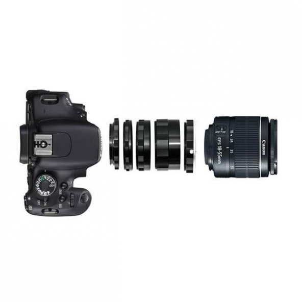 Canon 70D İçin Makro Uzatma Tüpü