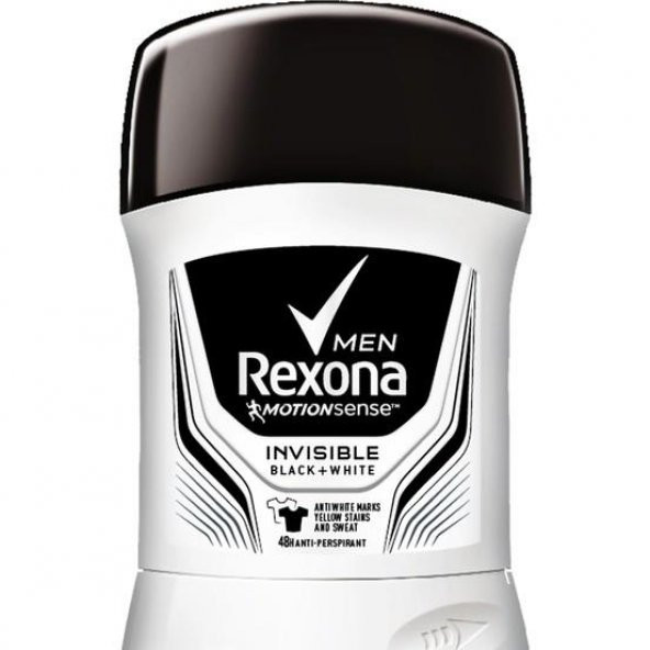 Rexona Deodorant Stick Invısıble Black +Whıte 50 gr