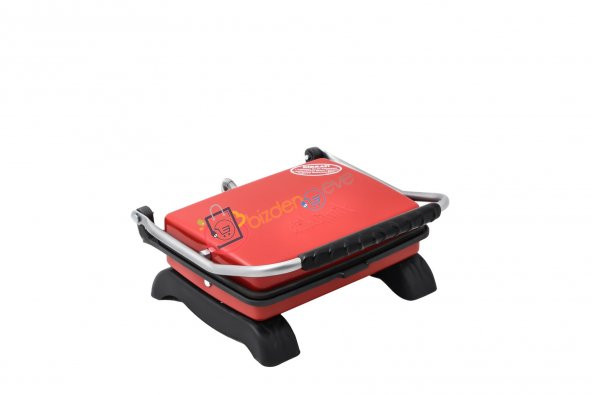 Dökümix DT 30 Kırmızı 1800 W Organik Döküm Tost Makinesi - 2