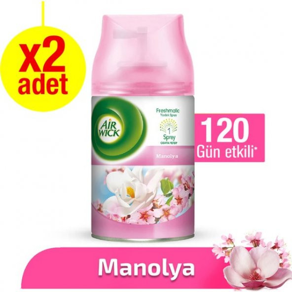 Air Wick Oda Kokusu Freshmatic Manolya 2li Yedek