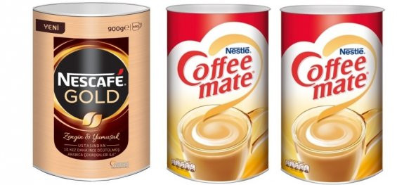 Nescafe Gold 900 gr. + Coffee Mate Kahve Kreması 2000*2=4000 gr