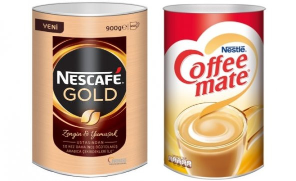 Nescafe Gold 900 gr. + Coffee Mate Kahve Kreması 2000 gr.