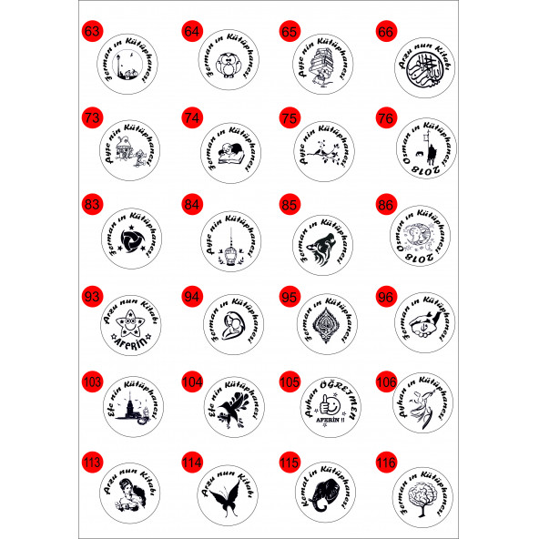 KİŞİSEL KAŞELER - 4