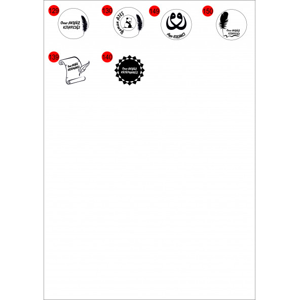 KİŞİSEL KAŞELER - 7