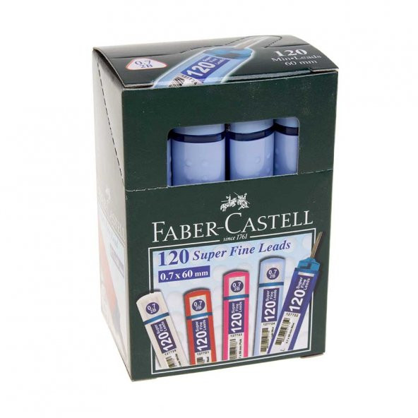 Faber Castell Süper Fine 0.7 mm Kalem Ucu Açik Mavi 12li