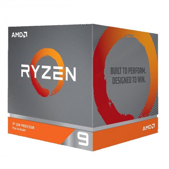 AMD RYZEN 9 3900X 70MB 12çekirdekli VGA YOK AM4 105w Kutulu+Fanlı