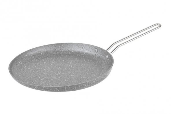 OMS Granit Krep Tava 24 CM Gri 3234000728GRİ