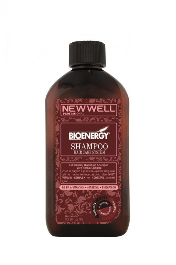 Newwell Bioenergy Hacim Şampuanı 400 ml