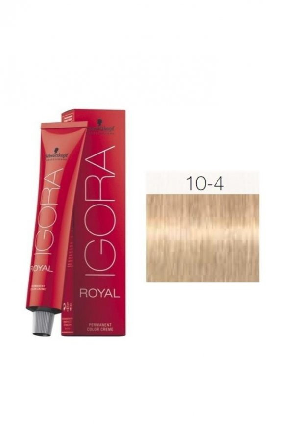 Igora Royal No:10-4 Ultra Blond Bej Saç Boyası