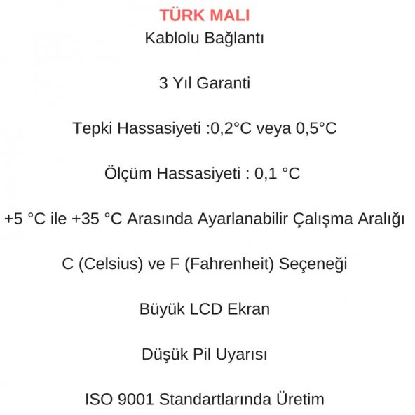 in-therm MRL 200 TM Dijital Kablolu Oda Termostatı İn-therm - 2