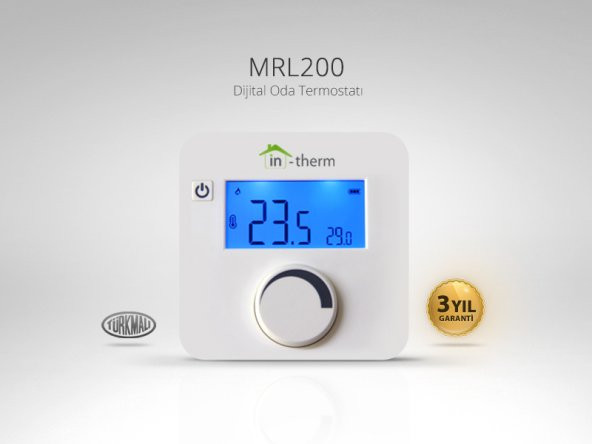 in-therm MRL 200 TM Dijital Kablolu Oda Termostatı İn-therm - 3