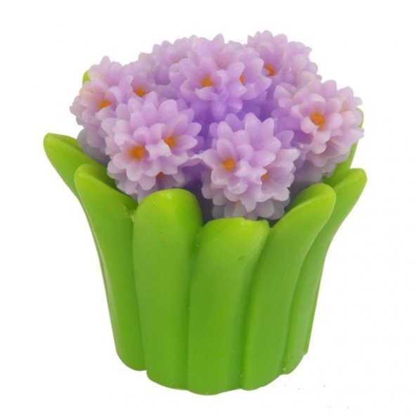 SETA FUN CANDLE LED SÜMBÜL LİLA BÜYÜK H11.5