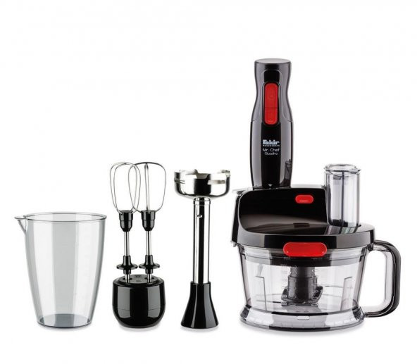 Fakir Mr Chef Quadro Blender Set-Siyah