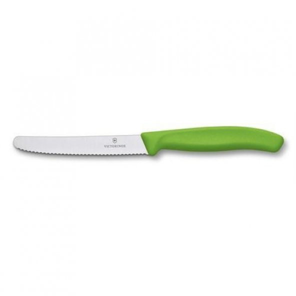 Victorinox 11Cm Domates & Sosis Bıçağı-Yeşil