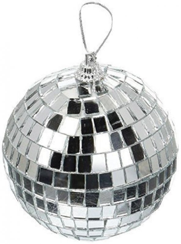 DİSKO TOPU ÇAM SÜSÜ 3CM 6LI