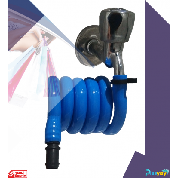 Plasyay Wc Hortum Matik + Kelepçe Hediye + Vakumlu + Özel Kutulu - 3