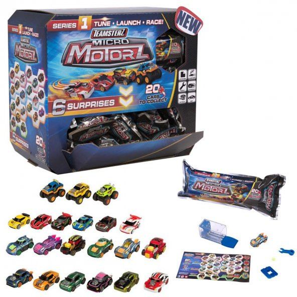 Oyuncak Teamsterz Micro Motorz Araba