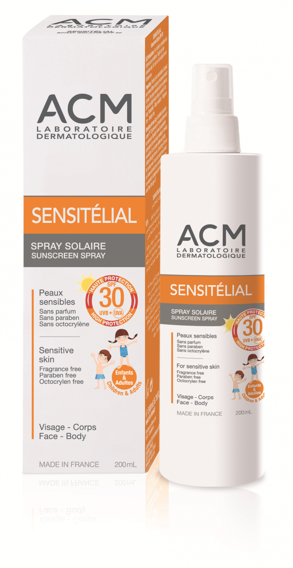 ACM ACM042 Sensitelial Sunscreen Spray SPF30 200ml