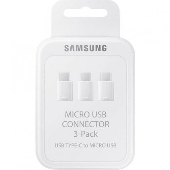 Samsung Micro Usb-Type C Çevirici 3 lü paket (Samsung TR Garantili)