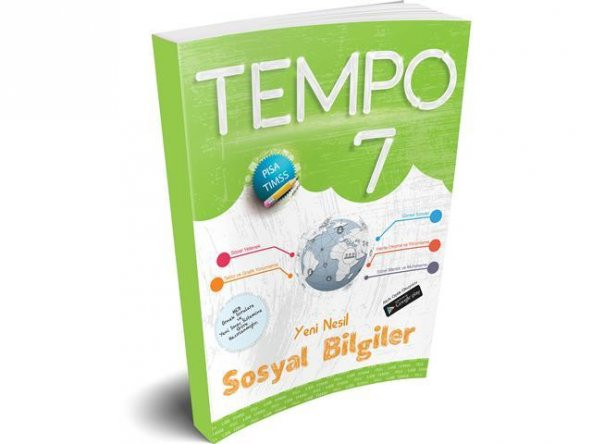 Kırmızı Beyaz Akademi 7. Sosyal Bilgiler Tempo Soru Bankası - 1