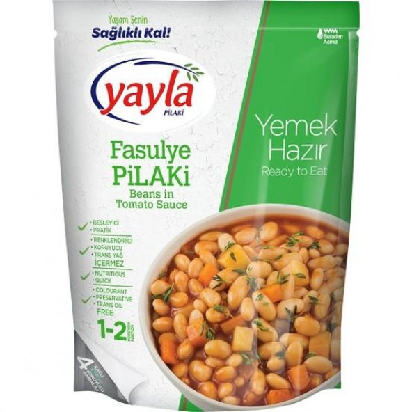 Yayla Fasulye Pilaki 400 gr