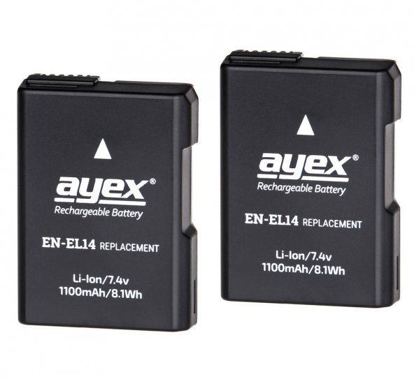 Nikon D3400 İçin Ayex AX-D3400 IR Kumandalı Battery Grip + 2 Adet - 6