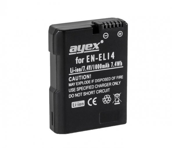 Nikon D3400 İçin Ayex AX-D3400 IR Kumandalı Battery Grip + 1 Adet - 6