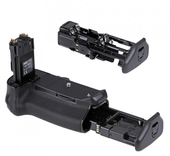 Canon EOS 7D Mark II İçin Ayex AX-7DII Battery Grip + 2 Ad. LP-E6 - 8