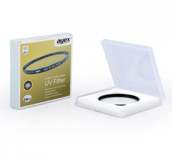 Ayex 72mm MRC Slim UV Filtre - 6