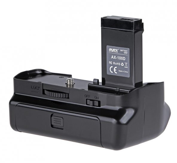 Canon EOS 100D, Rebel SL1, İçin Ayex Battery Grip + IR Kumanda - 2