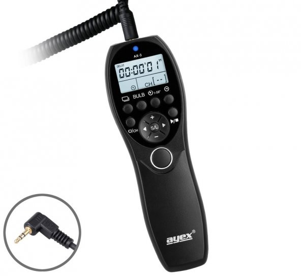 Canon 750D, 700D, 650D, 600D, 550D, 500D İçin Ayex AX-3 E3