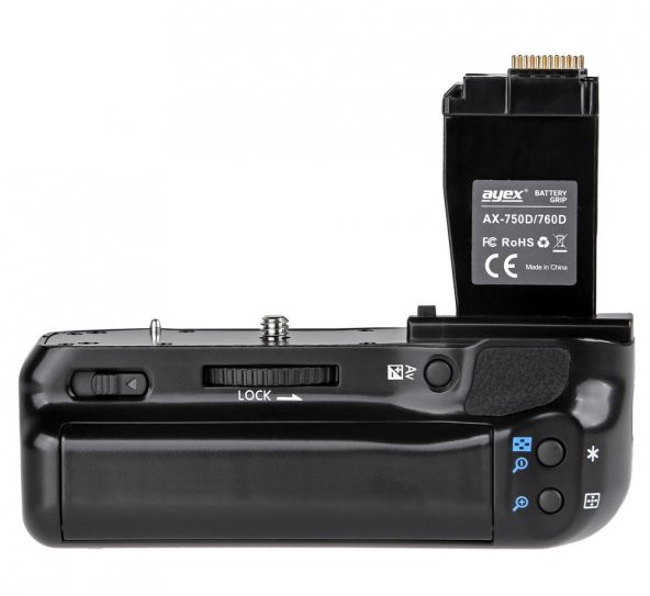 Canon EOS 750D, 760D, 8000D İçin Ayex AX-750D Battery Grip - 2