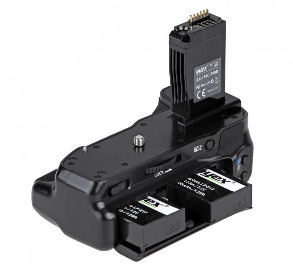 Canon EOS 750D, 760D, 8000D İçin Ayex AX-750D Battery Grip - 8