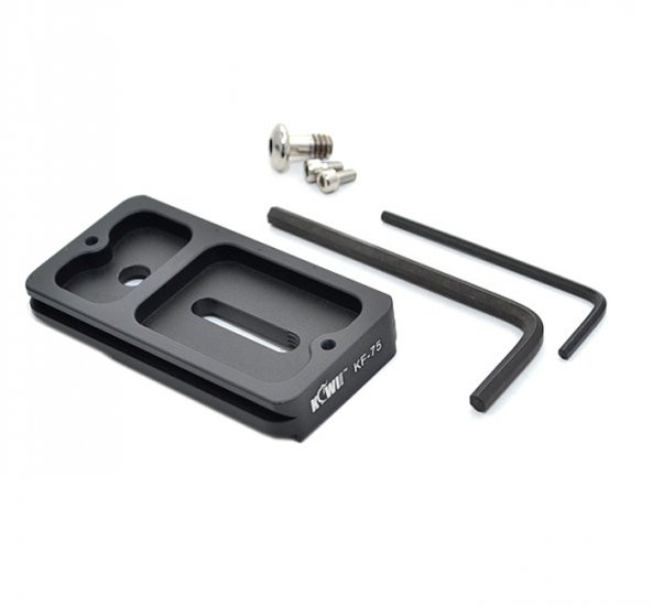 Canon 70-200, 80-200, 200 300 400mm Lensler İçin KF-75 Lens Plate - 2