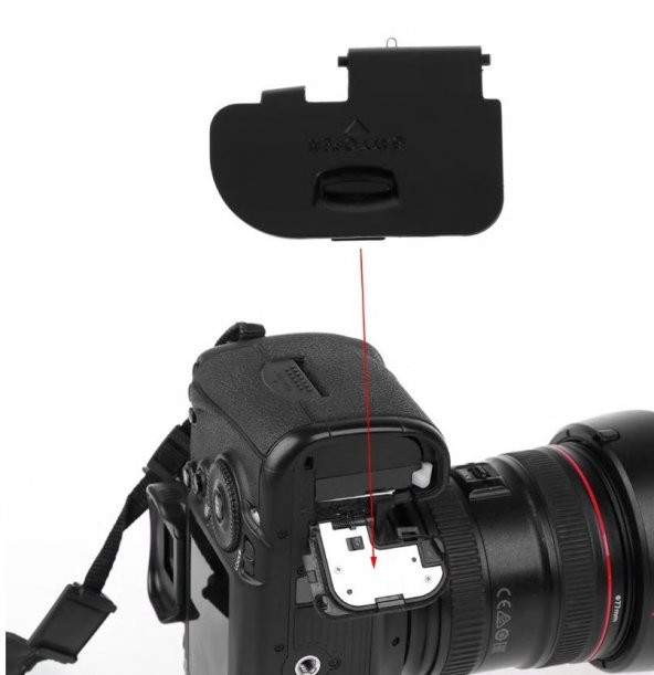 Canon EOS 5D Mark III İçin Batarya (Pil) Yeri Kapağı - 8
