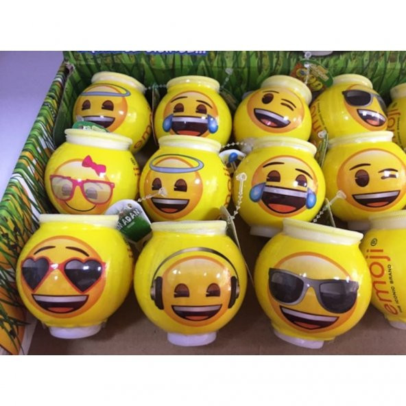 Emojili  Çim adam orijinal lisanslı ürün emoji çim adam 24 adet - 4